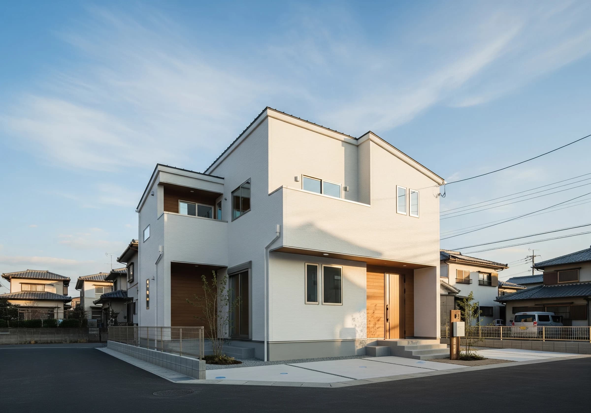 新築の戸建て住宅外観